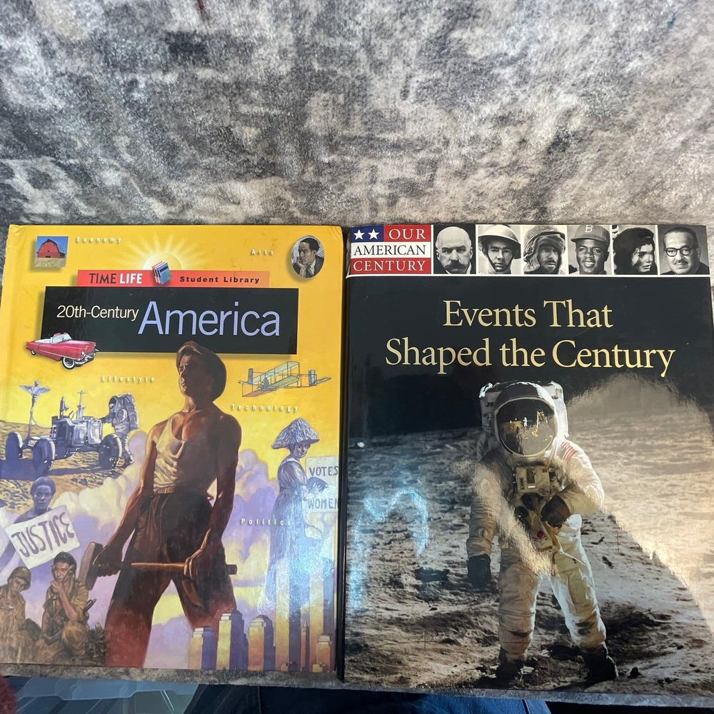 Time Life 20th-Century America Events That Shaped the Century Book Set History